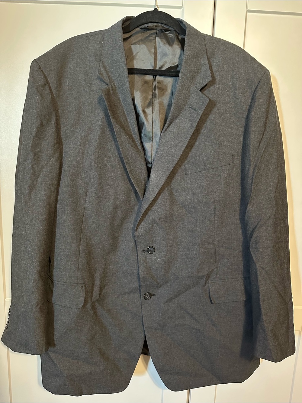 Jos. A. Bank Men's Gray Two-Button Suit Jacket